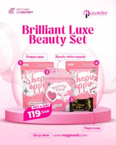 SHEPU APPU JUICE 2 + BEAUTY WHITE CAPSULE + NEGRA SOAP