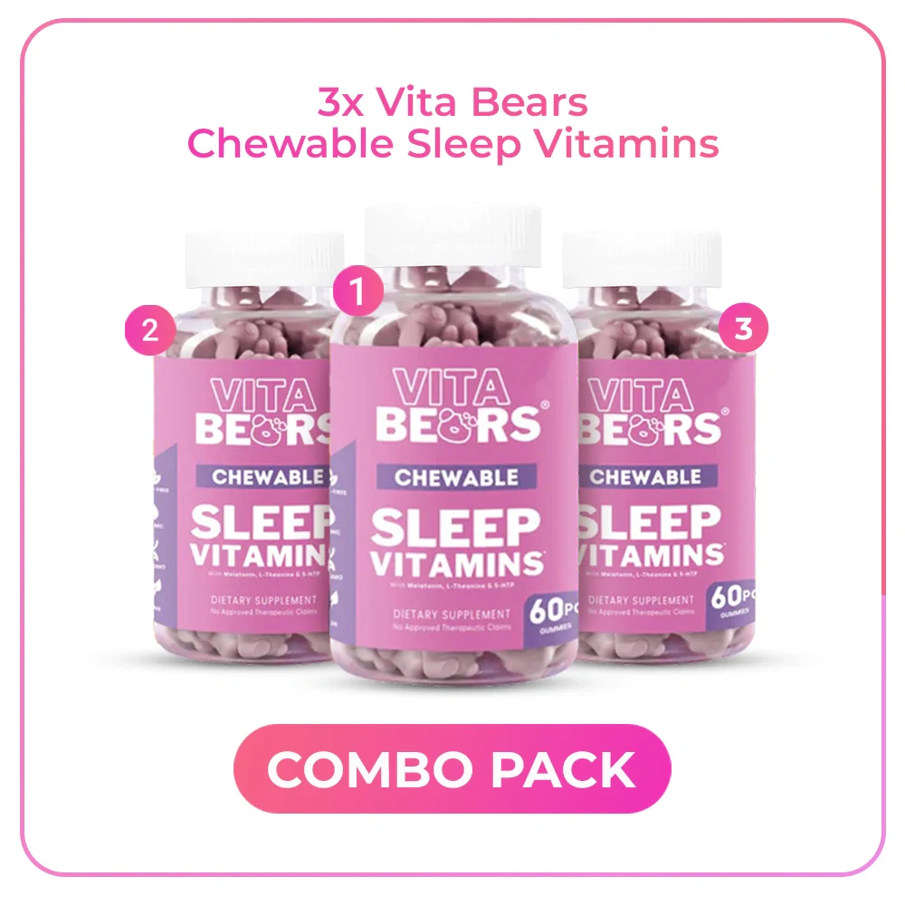Vita Bears Chewable Sleep Vitamins Combo