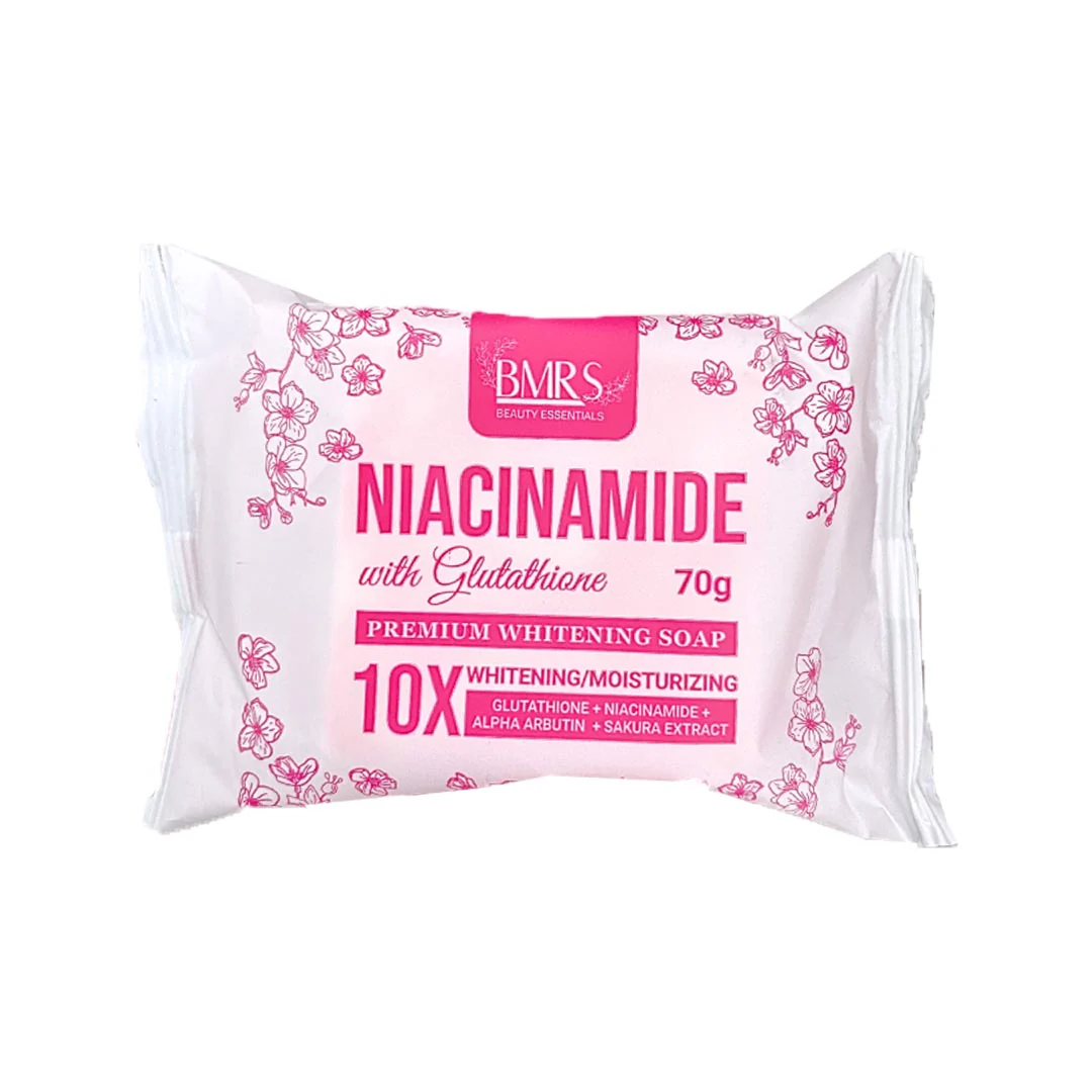 Niacinamide with Glutathione Premium Whitening Soap, 70g