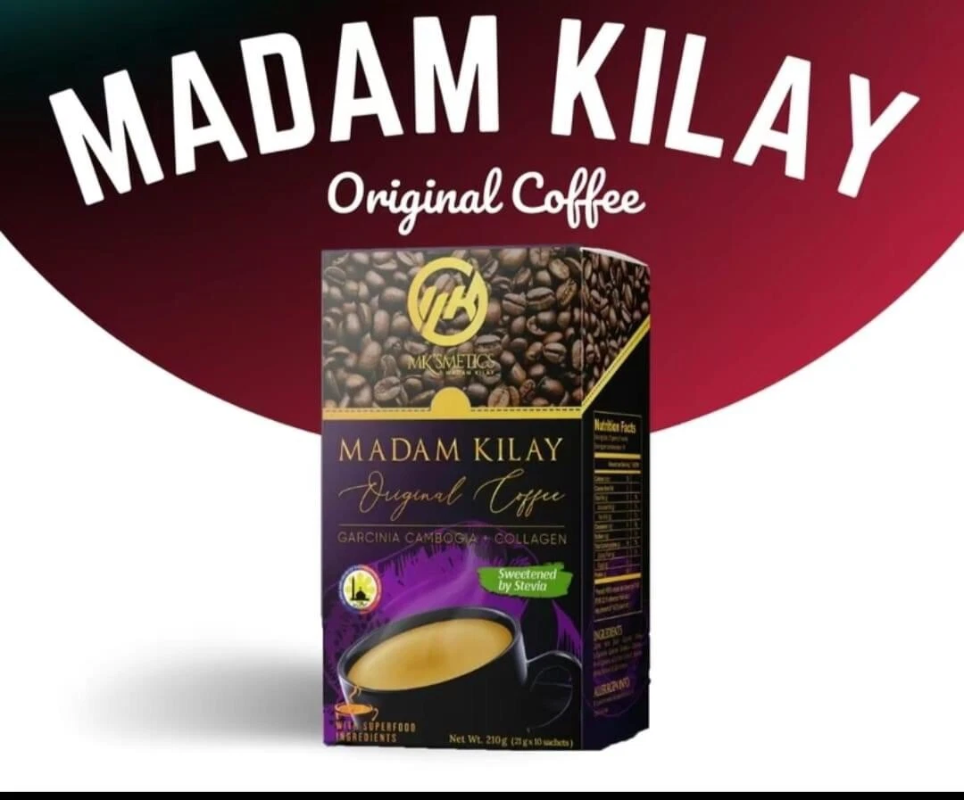 Slimming-K Coffee by Madam kilay, Fat Burner + Collagen (21g), 10 Count (Pack of 1)